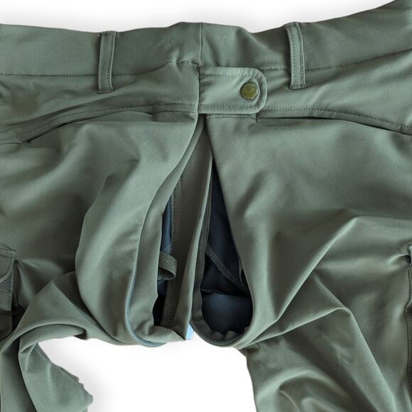 Elira Pants Women's M Adams Cargo Hiking Outdoor PEE With Freedom NWT Olive - Picture 6 of 10